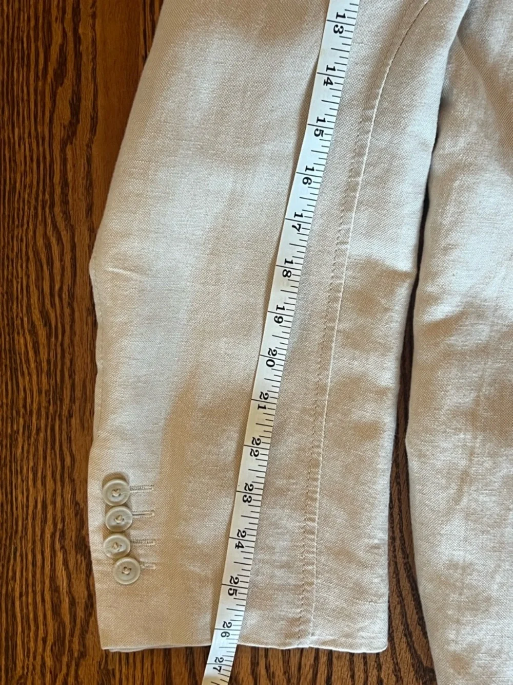 Parc81 Men's Light Tan Safari Jacket- Size XL